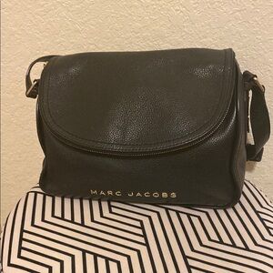 Marc Jacobs Black Leather Shoulder Bag